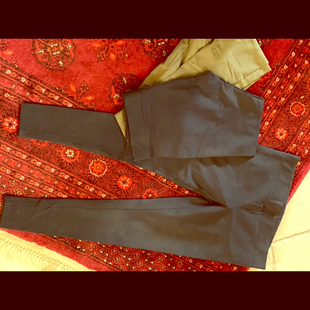 Three pairs of Costco stretch pants